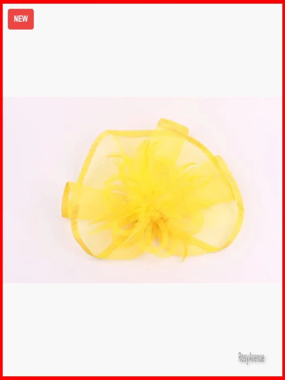 Adjustable Fascinator Hat with Feathers for Weddings Derby Tea Parties
